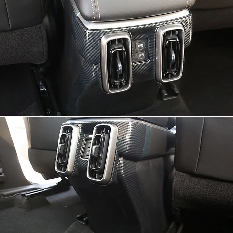 For Haval Dargo X 2023 Interior Modification Accessories Car Armrest Rear Air Conditioner Outlet Decoration Cover Moldings