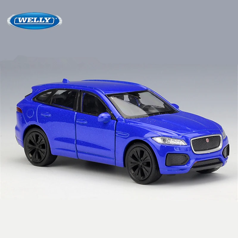 Welly 1:36 JAGUAR F-Pace SUV F-Type Alloy Car Model Diecasts Metal Vehicles Car Model High Simulation Collection Childrens Gifts