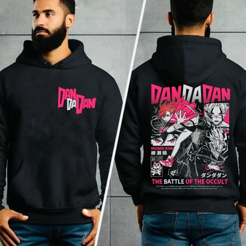 Dandadan Okarun Hoodies Merch Pullovers Women Men Fashion Casual Long Sleeve Sweatshirts
