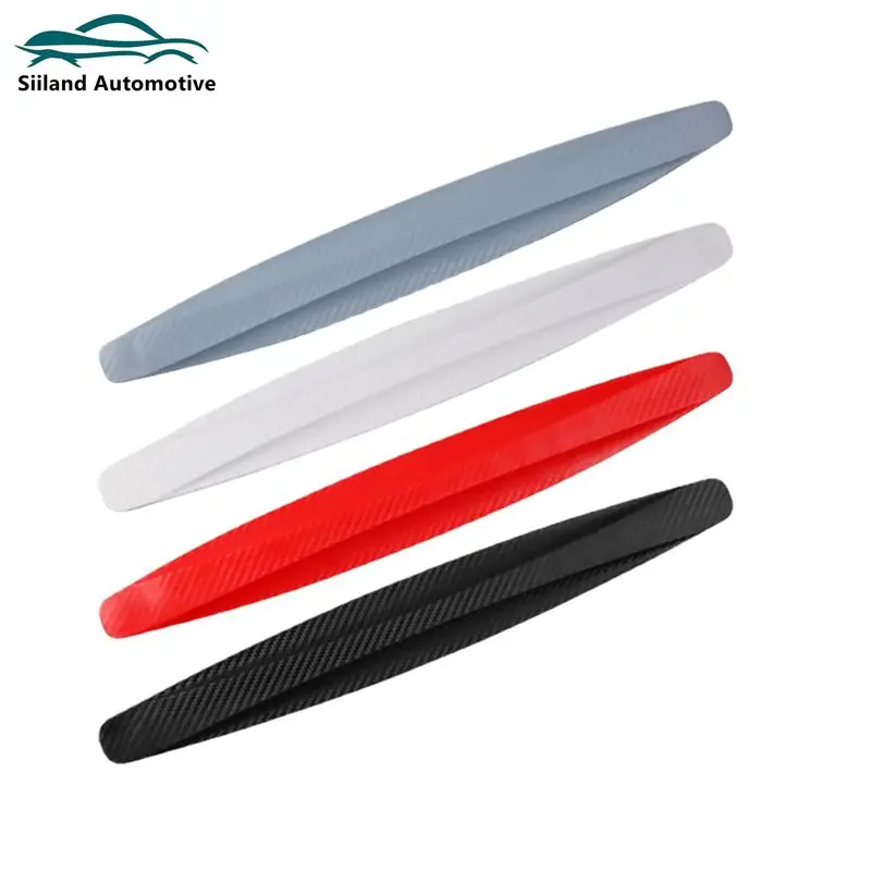 

2/4PCS Universal Front Rear Bumper Corner Protector Guard Car Anti-collision Protection Decoration Strip Car Protect Accessories