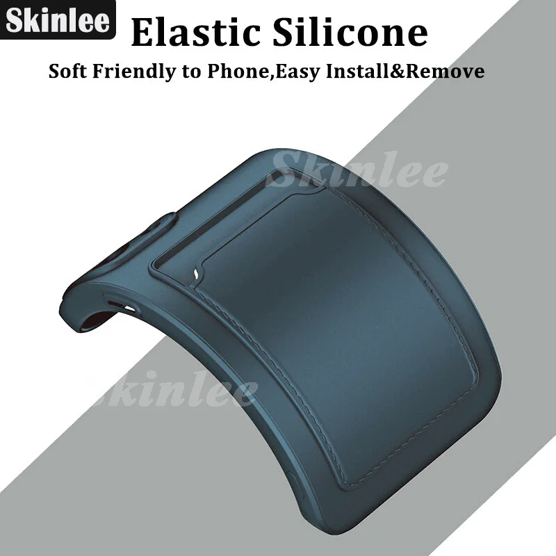 Skinlee For Blackview A85 Silicone Soft Case Full Protector For Blackview A85 Luxury Wallet Card Slot Back Cover