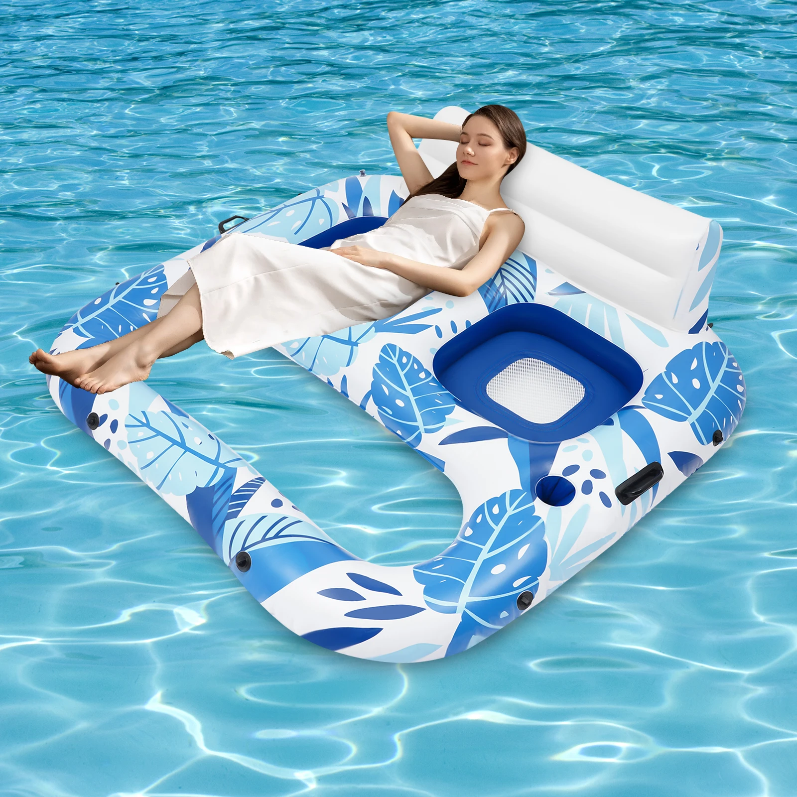 Matelas gonflable géant de piscine
