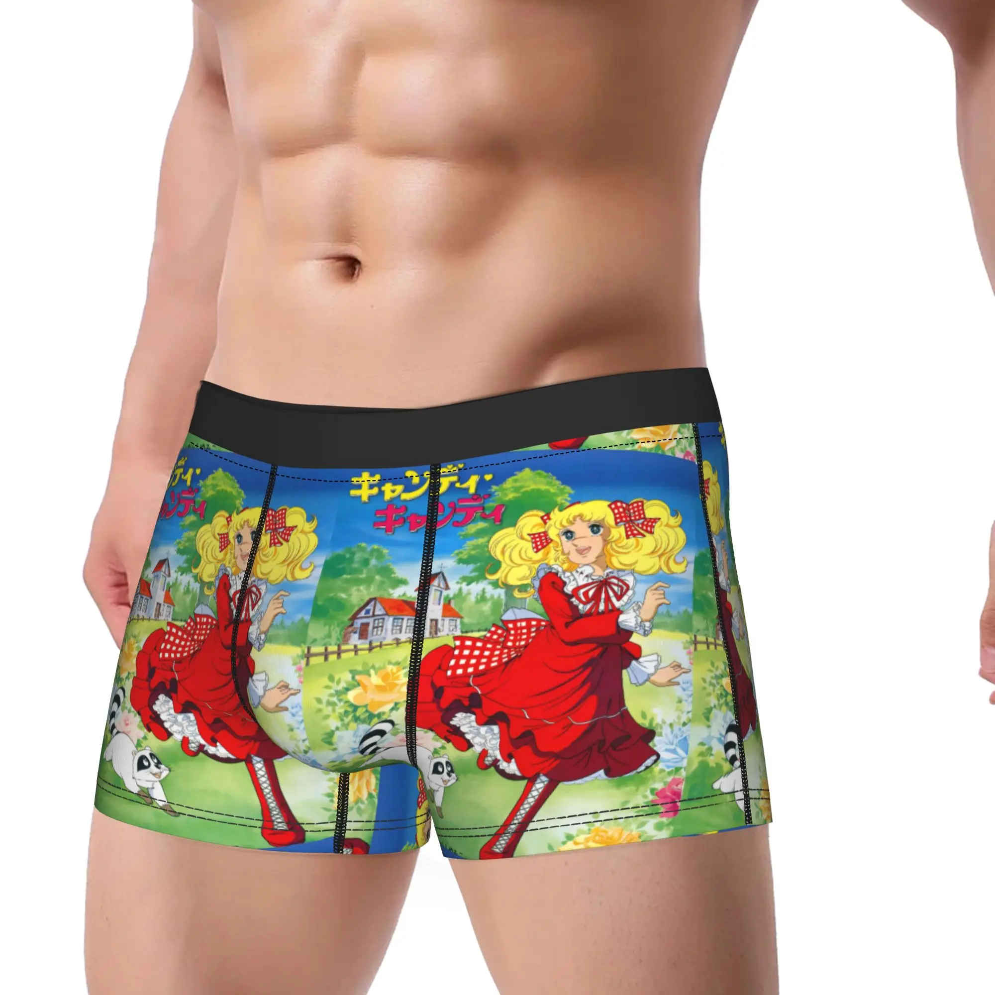 

Candy Candy Manga Underwear Customs Boxershorts Trenky Males Underpants Comfortable Shorts Briefs Gift Idea