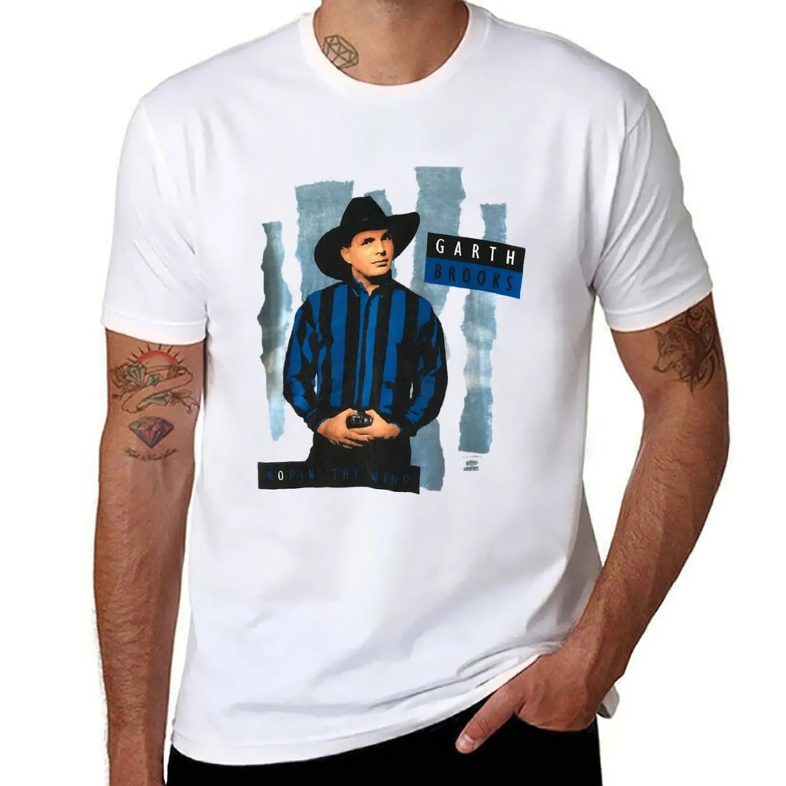 

Garth Brooks Concert T-Shirt t shirt personalised cotton t shirts man 100% T-Shirt