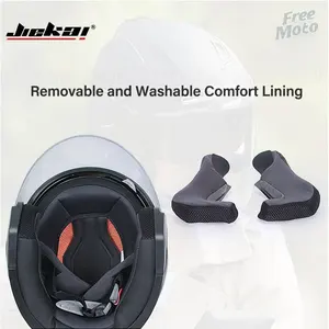 Dual Lens Racing helmets, vintage helmets, motorcycle, kart, scooter, engine van, four stations 7 Main sales helmet kart - №2