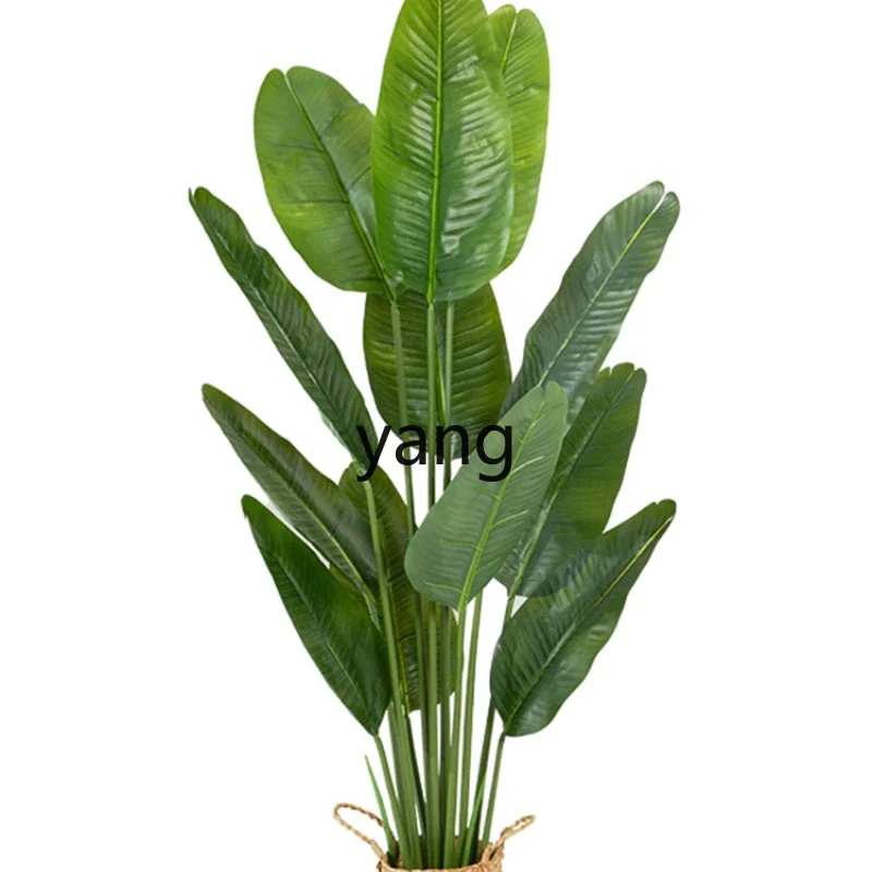 CX large simulated green plant fake plant potted plant ornament living room interior decoration tree