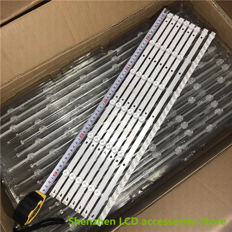 T55K05 4708-K55WDC-A2113N01 K550WDC1/K550WDC2 554 مللي متر 6 فولت 55 بوصة استخدام الألومنيوم 100% جديد LCD إضاءة خلفية للتلفاز بار 6LED