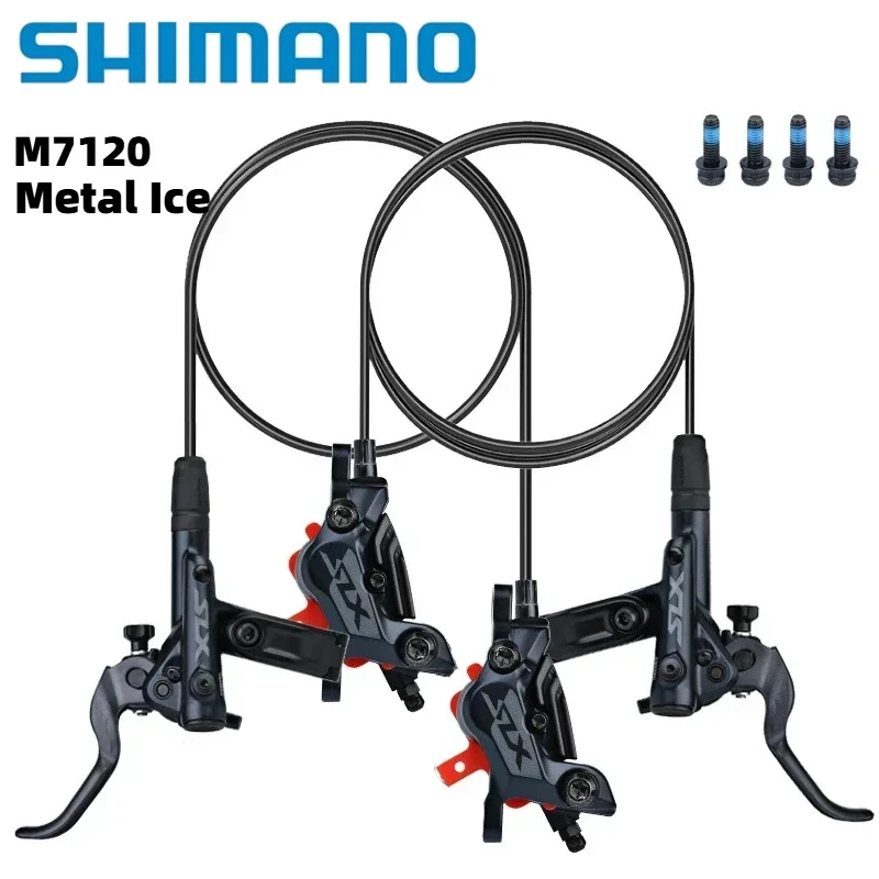 Shimano-deore XT油圧ディスクブレーキセット,SLX, M7100, M7120