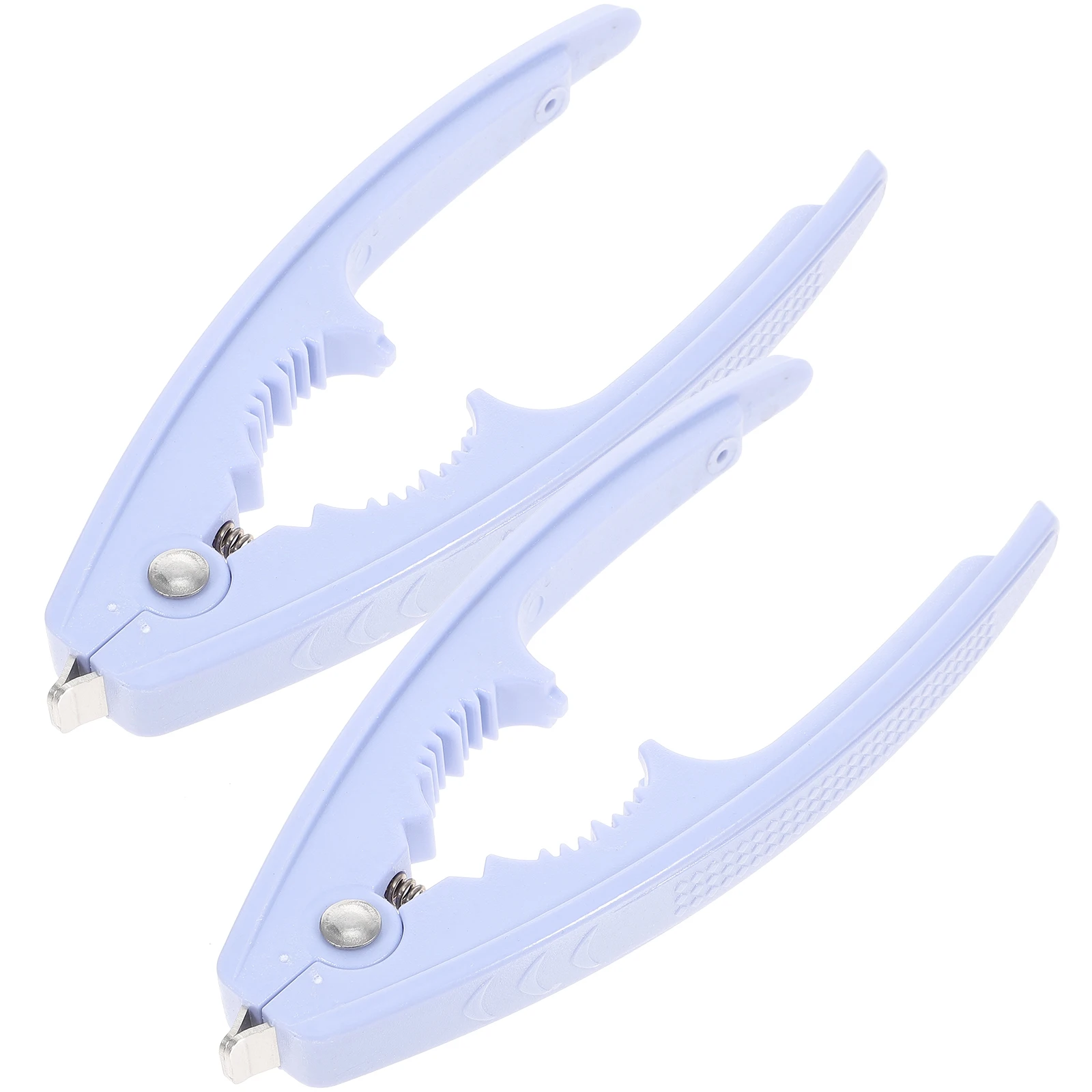 

2pcs Clam Opener Practical Openers Multifunctional Kitchen Tool Easy Use AntiSlip Spring Automatic BBQ