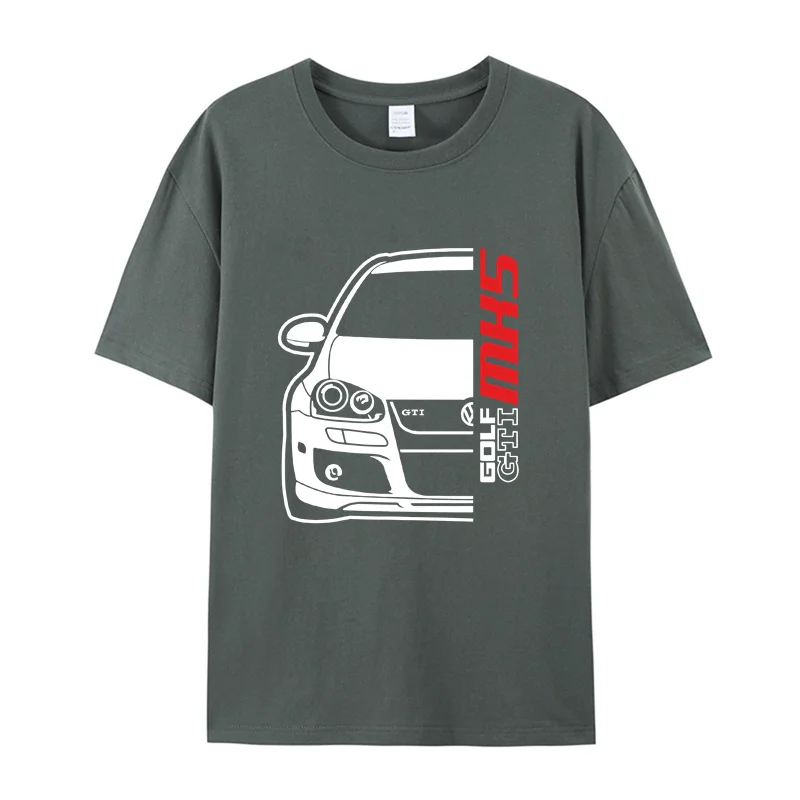 GTI MK5 Car Black T-Shirt 100% Cotton XS-5XL