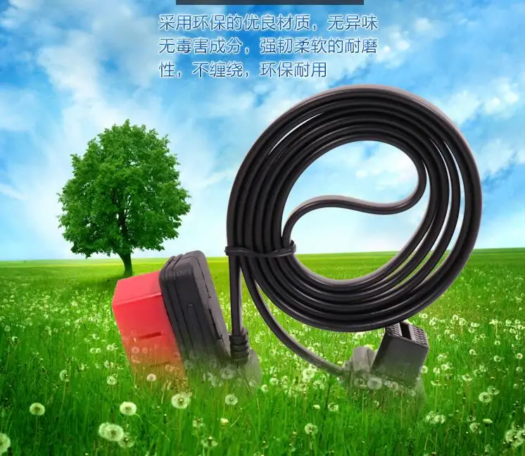 110cm-16ピン-オンボードobd延長ケーブル-obd2-エクストラロング-エルボ型-バス用gps-フラットケーブル-延長フラットケーブル