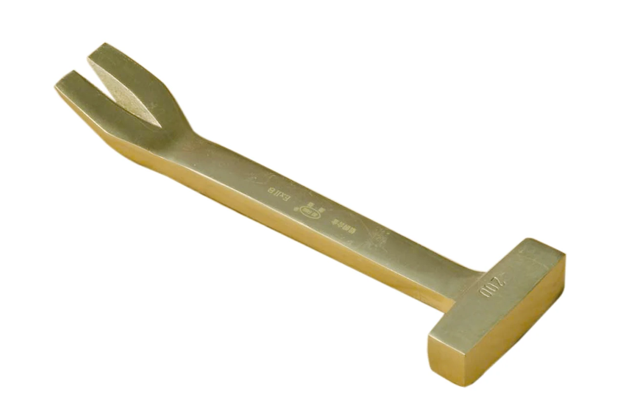 

Aluminum Bronze Adjustable Spanner Hardware Tool Crate Opener 430g Communication Room