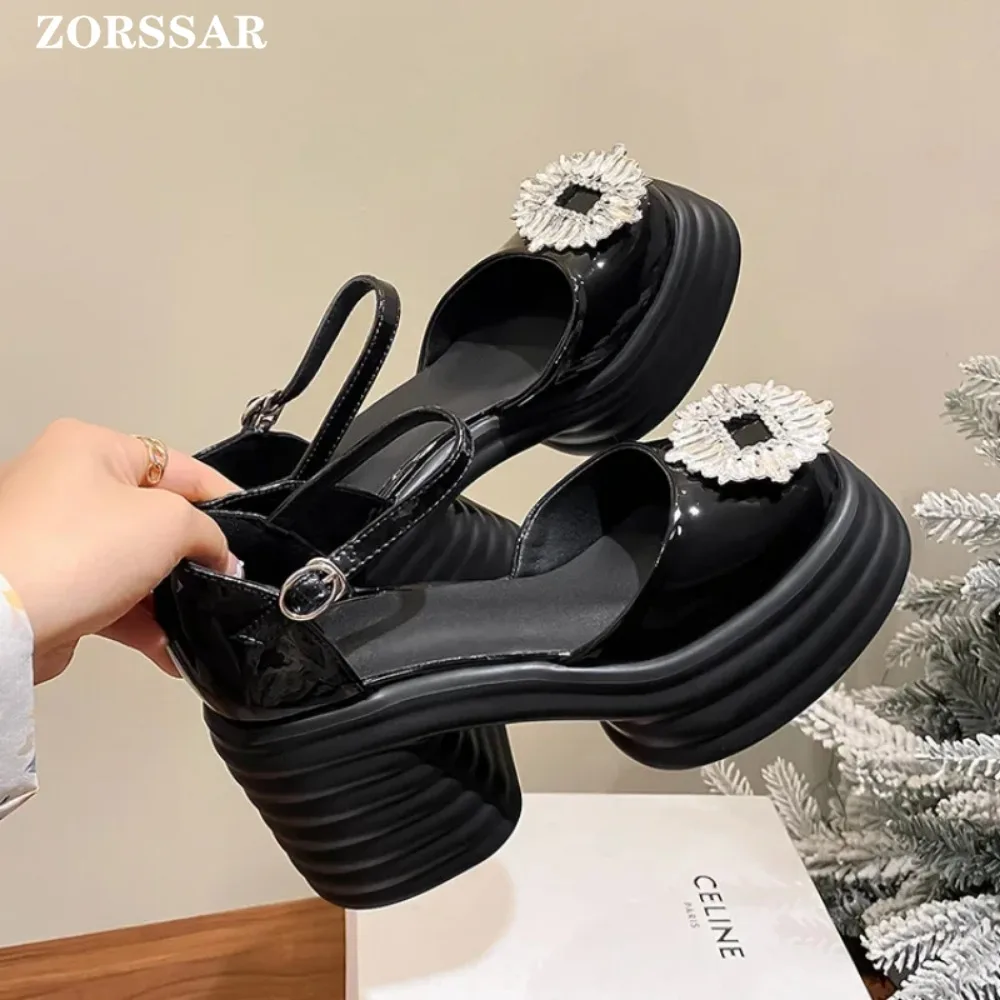 

Pink High Quality Japanese Style Mary Jane Platform Lolita Shoes Women Patent Leather Vintage Soft Sister Girls Shoes School