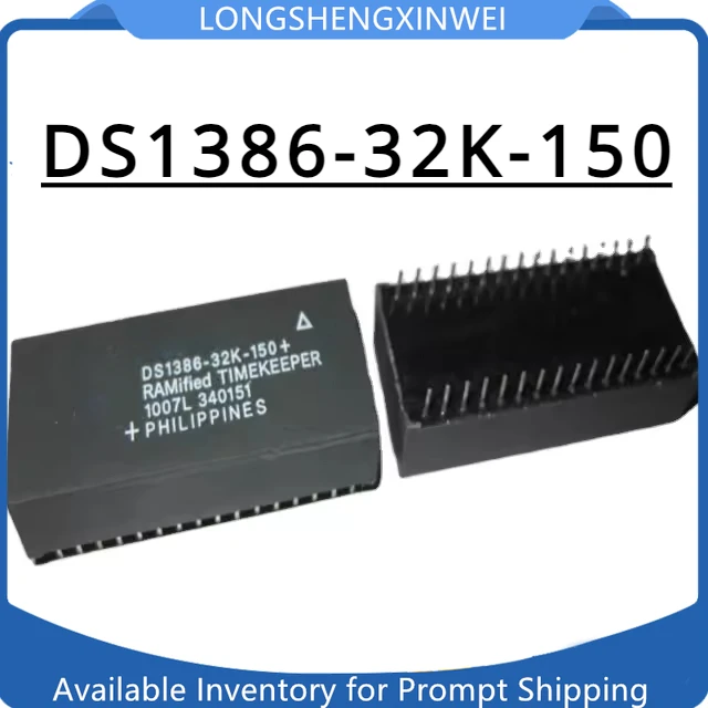 1PCS DS1386-32K-150 DS1386 Memory Chip DIP-32 Clock