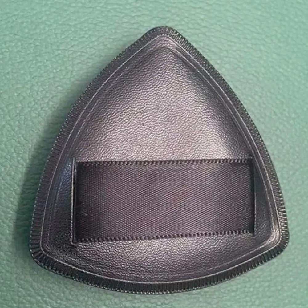 Czarny Trójkątny Puder Do Użytku Na Sucho i Na Mokro, Dwufunkcyjny, Lekki, Miękki Korektor do Makijażu, Przenośny Aplikator Kosmetyczny z Poduszką Powietrzną