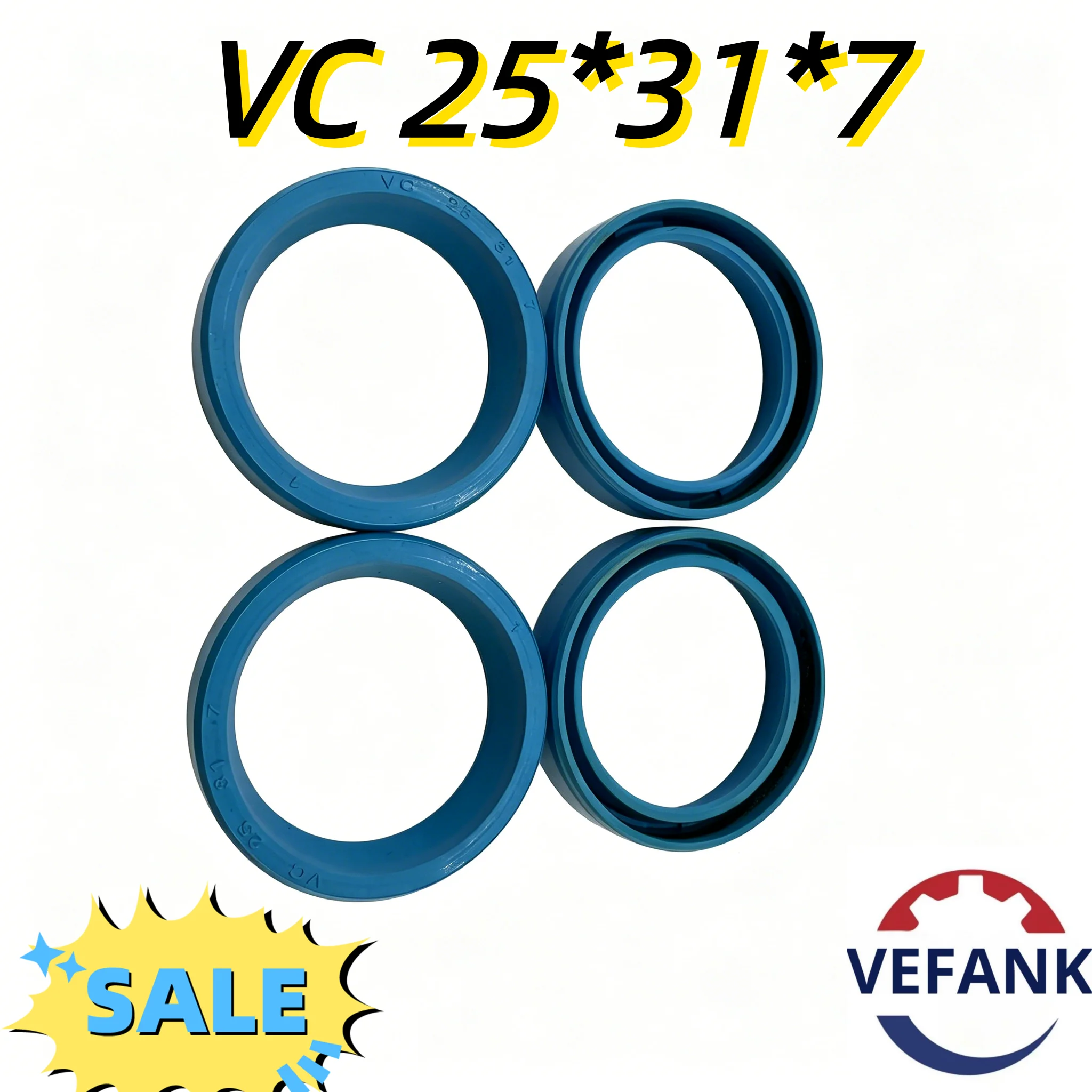 VC 25*31*7 NBR skeleton oil seal ring Metric Oil Shaft Seal double lip
