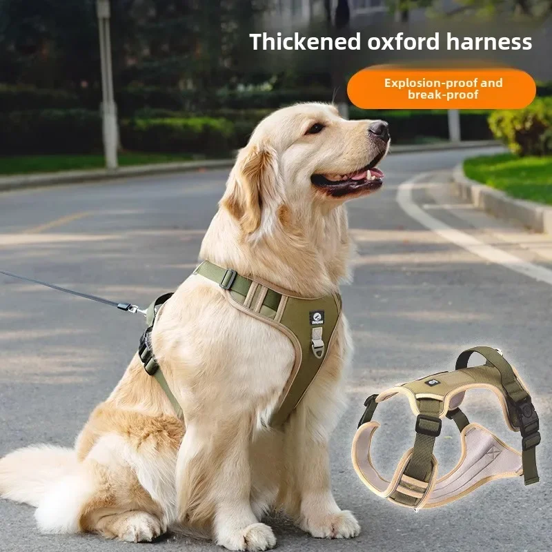 New Pet Chest Strap Vest Type Explosion-proof Flushing Dog Chest Strap Pet Leash