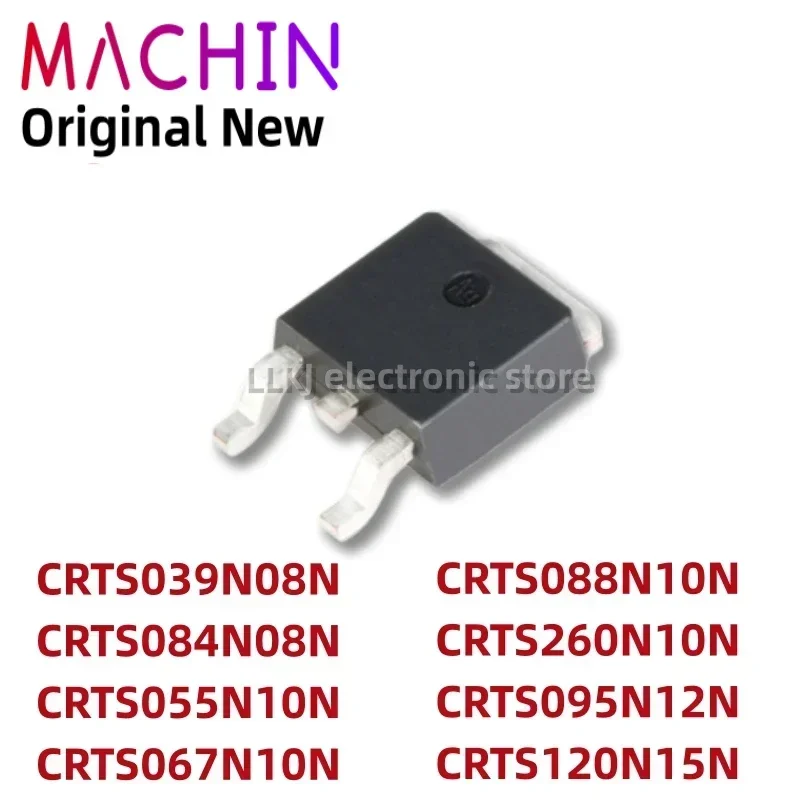 1pcs CRTS039N08N CRTS084N08N CRTS055N10N CRTS067N10N CRTS088N10N CRTS260N10N CRTS095N12N CRTS120N15N TO263 MOS FET TO-263.