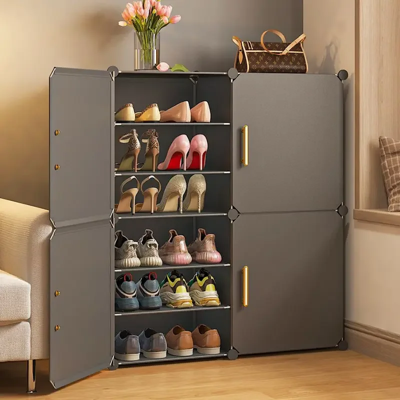 Cabinets Of Home Living Corridor Multilayer Dust Proof Modern Foldable Shoe Storage Rack For Your Room Simplicity Hallway Shelf