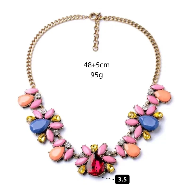Fashionable, Exquisite, Luxurious, Versatile, Trendy and Temperament, Internet Celebrity Goddess Texture Necklace 0213