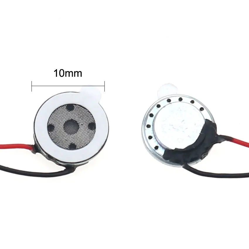 YuXi 1pc 8R 0.5W Horn Loud Speaker Buzzer Ringer Diameter 10mm 15mm 20mm 23mm 26mm 30mm 32mm 36mm 40mm 45mm 50mm Loudspeaker