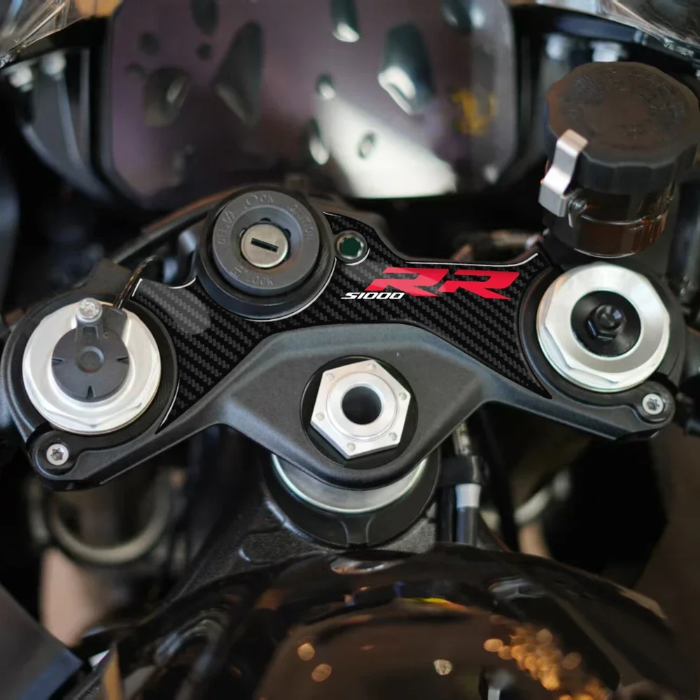 Motorcycle Upper Triple Yoke Cover for BMW Motorrad S1000RR 2023-2025 Carbon-look image 2
