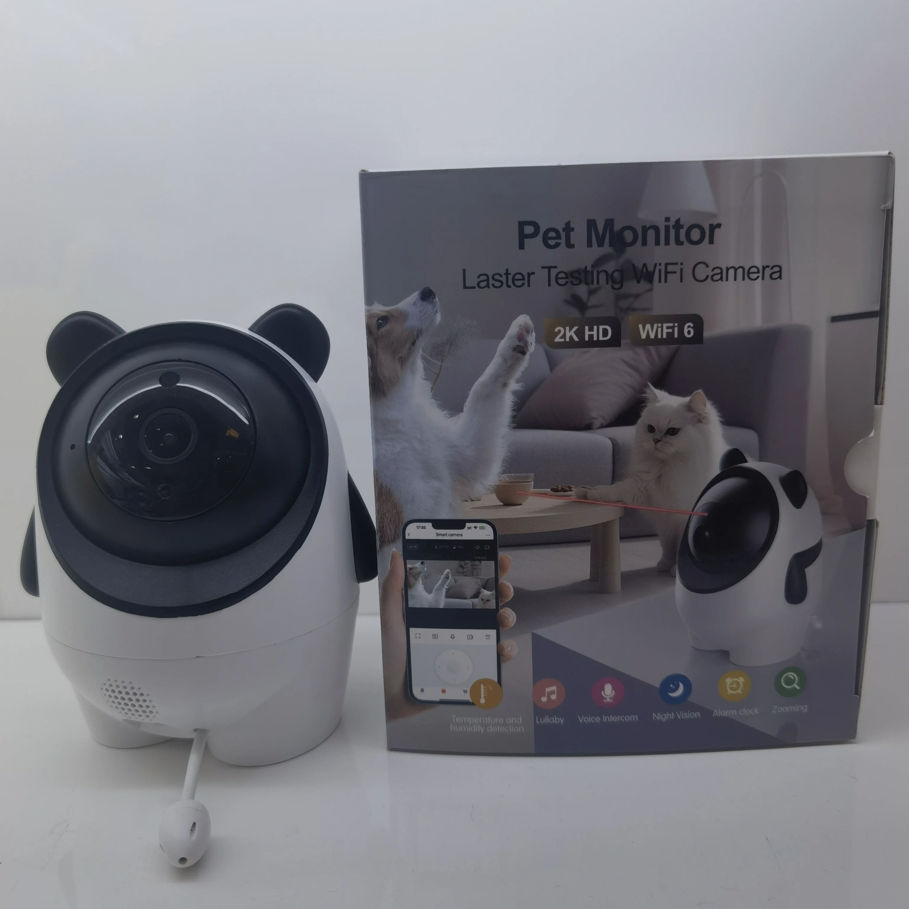 

C13 Home Monitors Danmini Smart Baby Camera Sleep Night Vision Pet Monitor WIFI 2K HD APP Control Indoor Surveillance Camera