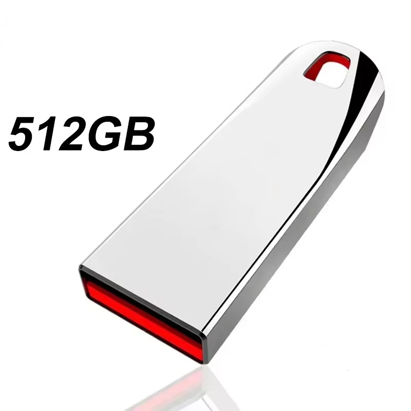 NONE Neues 2 TB USB3.2-Flash-Laufwerk, Super-Hochgeschwindigkeits-Datenübertragung, 1 TB große Kapazität, ultraschnelle tragbare Speicherung, schlanke, langlebige U-Disk 4