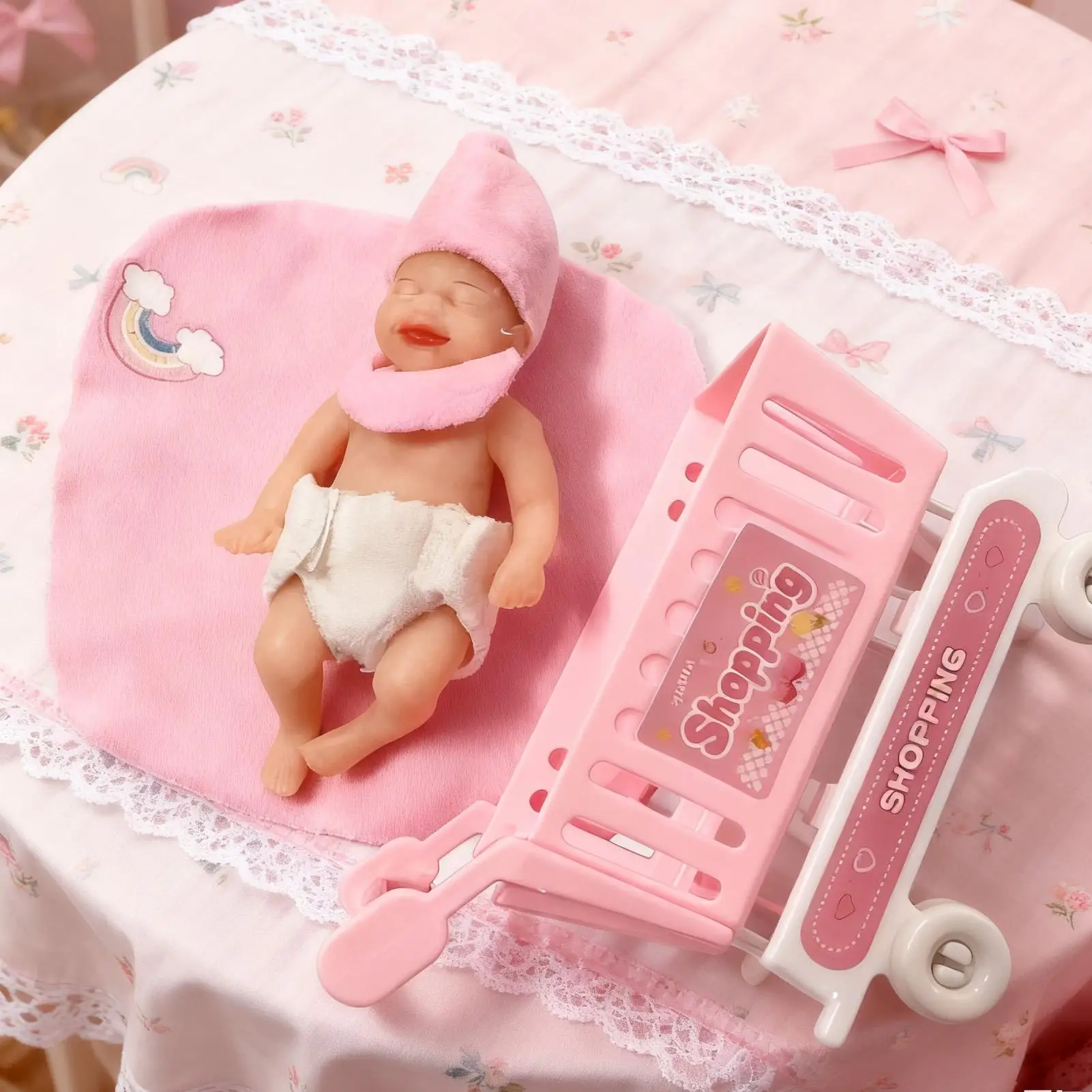 

3-дюймовые брелки с героями мультфильмов для новорожденных кукол, маленькие подвески, модные детские подарки, милые куклы, школьные ранцы для пар и кулоны