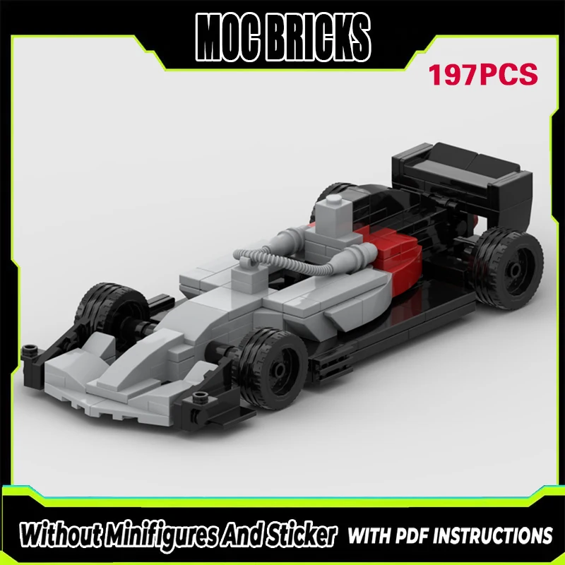 

Конструктор MOC: Модель гоночного автомобиля R26. Классический модульный набор для сборки. Технологичный подарок для детей на праздники.