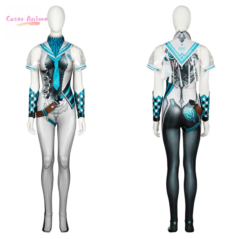 ゲームステラブレードイブコスプレ衣装制服ハロウィンカーニバルパーティークリスマス演じる役割服服