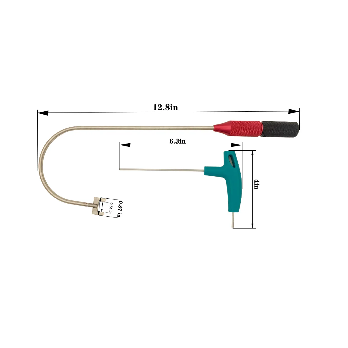 The J Tool Thumb Turn Bypass Tool, Firefighter commercial door Thumbturn Opening Tool