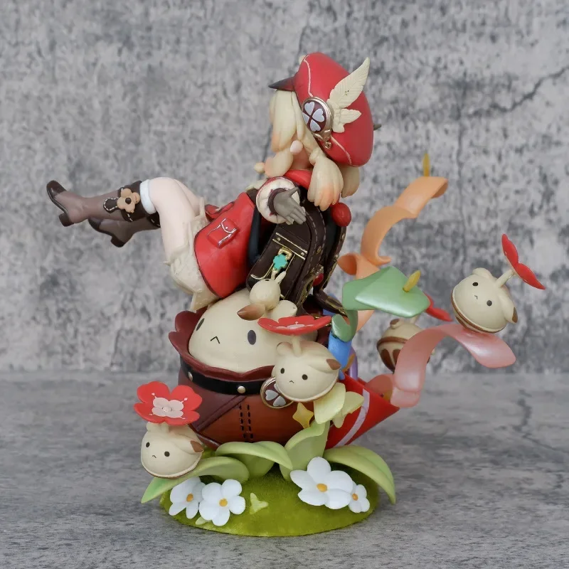 18CM Anime Genshin Impact Spark Knight Klee Figur Anime Modell Spielzeug Geschenk Sammlung Action Figur Puppe Ornament PVC
