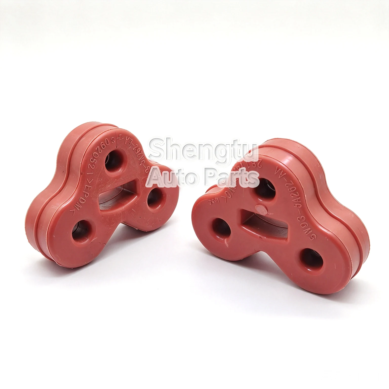 2Pcs C2C32948 Rear Rubber Bracket Exhaust pipe muffler fixed hanging glue for Jaguar Accessories XF X250 XJ X351 2008-2018