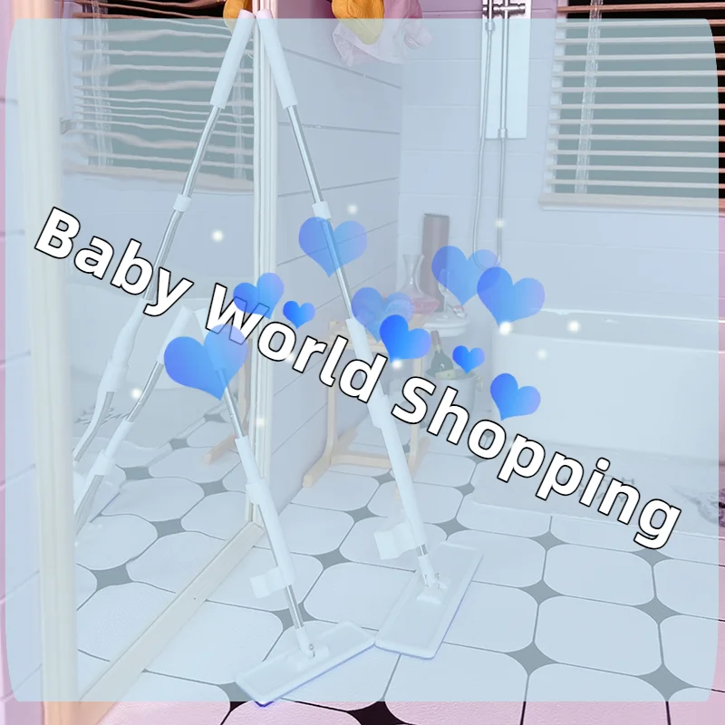 Mini Trapeador para Casa de Muñecas 1:12, Mini Herramienta de Limpieza, Decoración de Muebles, Juguete de Simulación para Niños, Accesorios para Casa de Muñecas