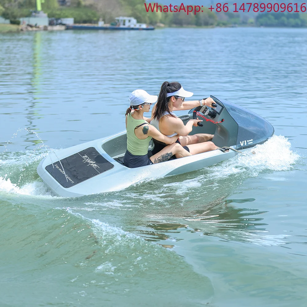 Bateau de pêche RC électrique pour enfants, mini-yacht, moto nautique, pour sports nautiques, fabriqué en Chine, à vendre, pour parcs à thème et zones touristiques