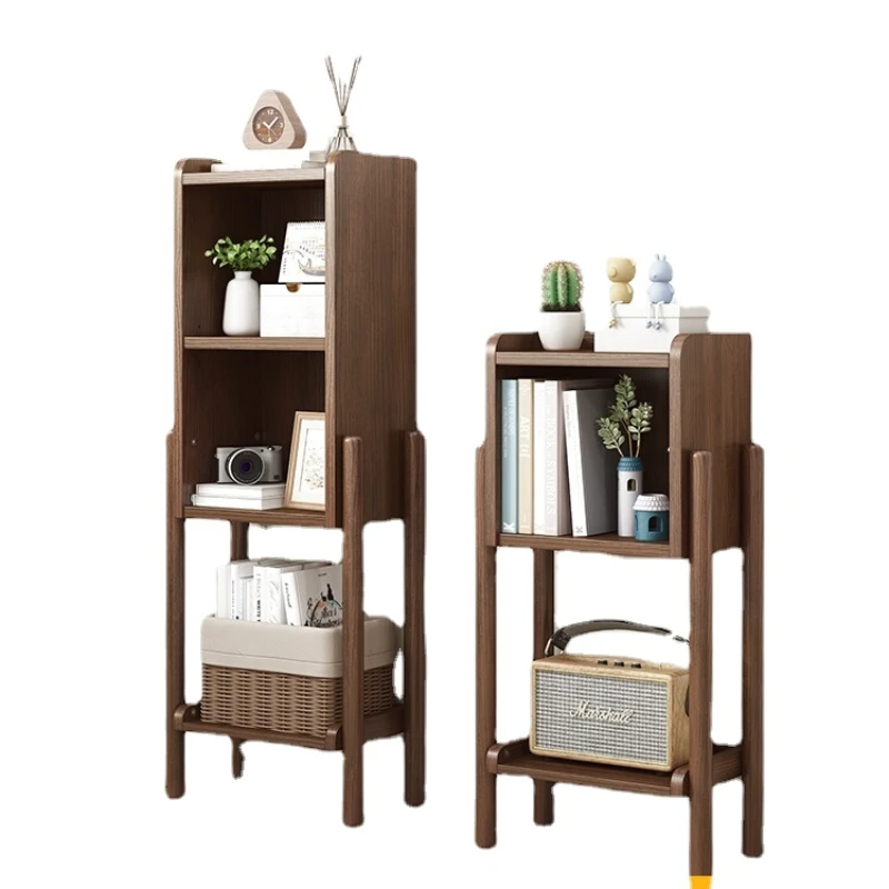 

Wyj Nordic Style Storage Rack Sofa Side Table Wooden Living Room TV Cabinet Side Cabinet