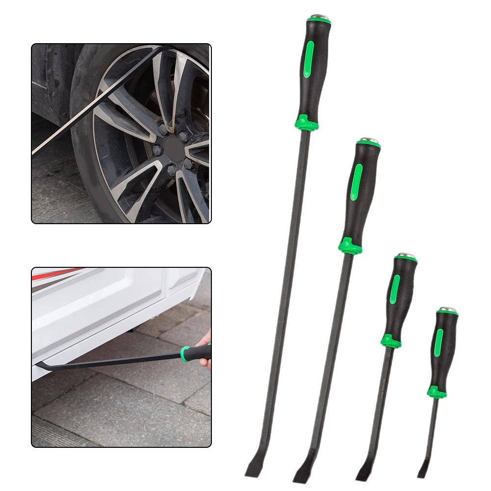 Punch Bar Crowbar High-toughness Tire-removing Tool Manganese Steel Straight Flat-head For CR-V Chrome-vanadium Steel