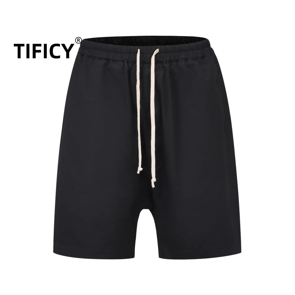 

High Street RO Style Dark Five Part Shorts Mens Harlan Low Crotch Flying Mouse Collapse Pants Casual Loose Shorts