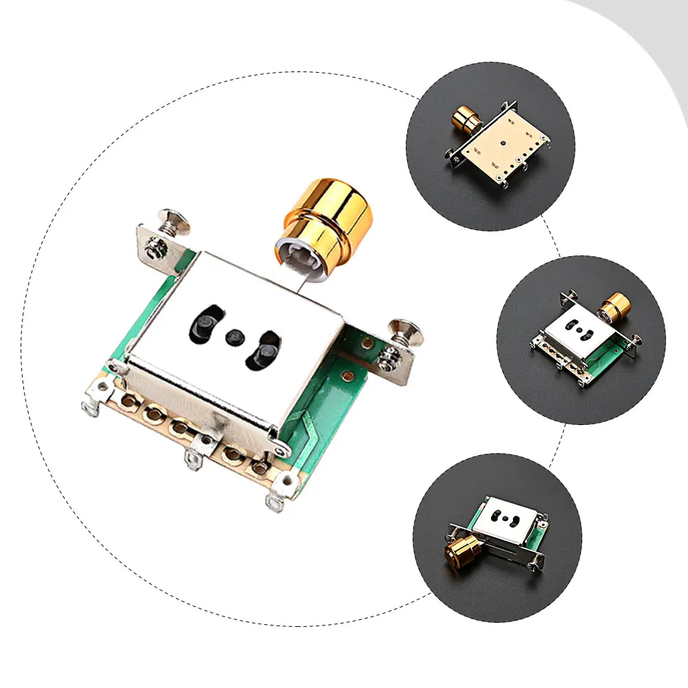 

Guitar Switch Toggle for Electric Metal Pickup Selector Guitars Musical Instrument