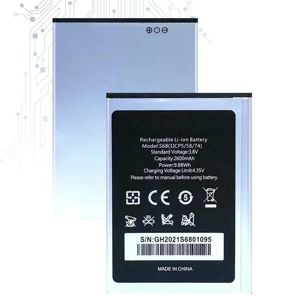 

Сменный аккумулятор для OUKITEL S68/C16 Pro