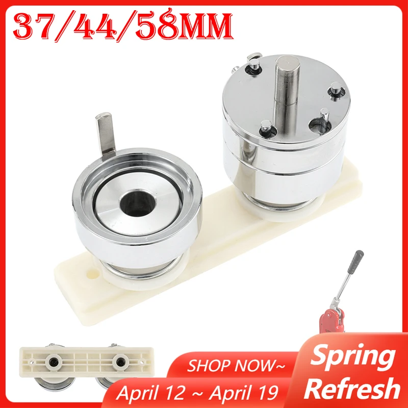 

DIY Badge Punching Die Round Pin Button Mold 25/32/37/44/58mm Badge Button Mould Metal Interchangeable Making Die Mould