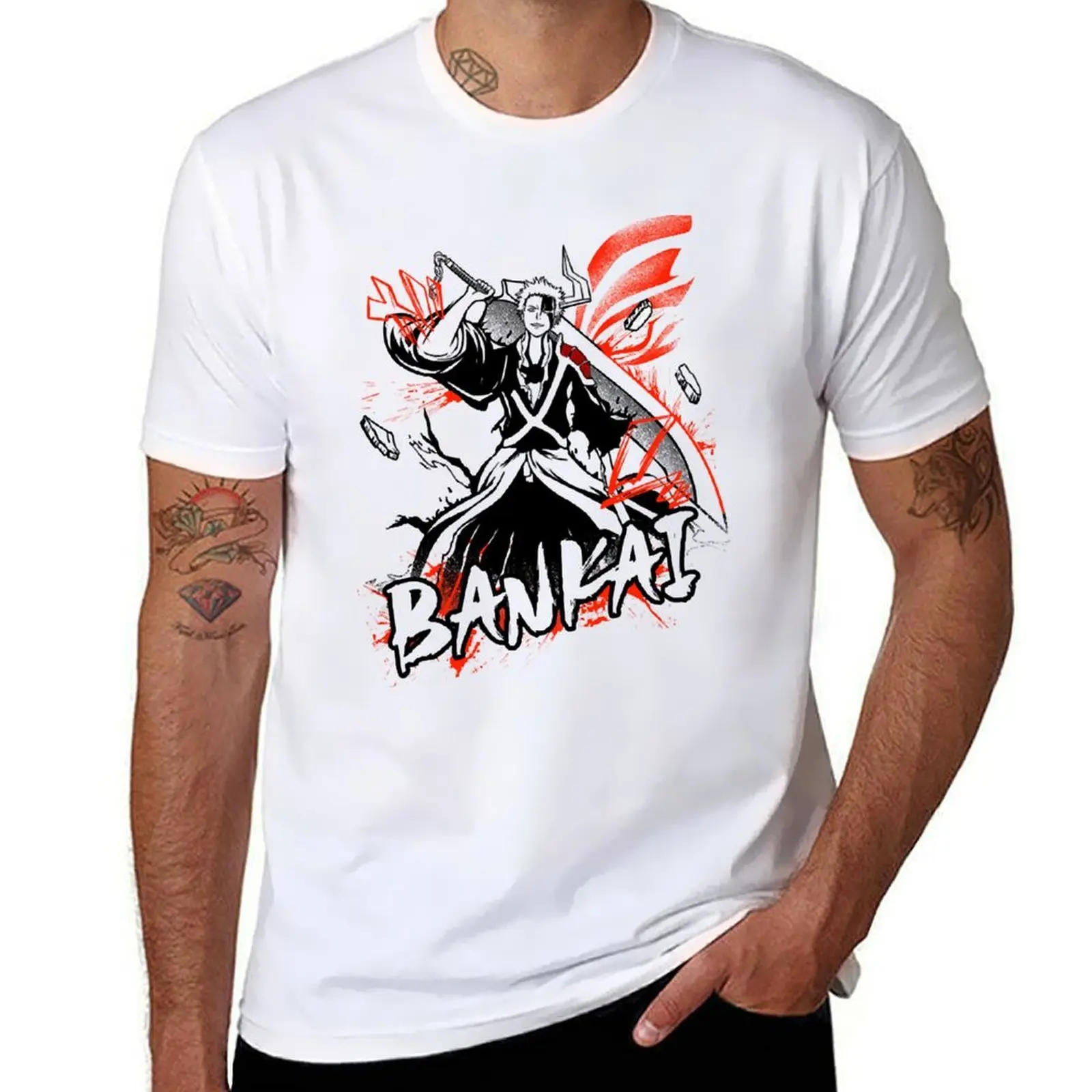 

Bankai Thousand Year - Tshirt T-Shirt man t shirt designer anime t shirts for man man t shirt cotton high quality T-Shirt