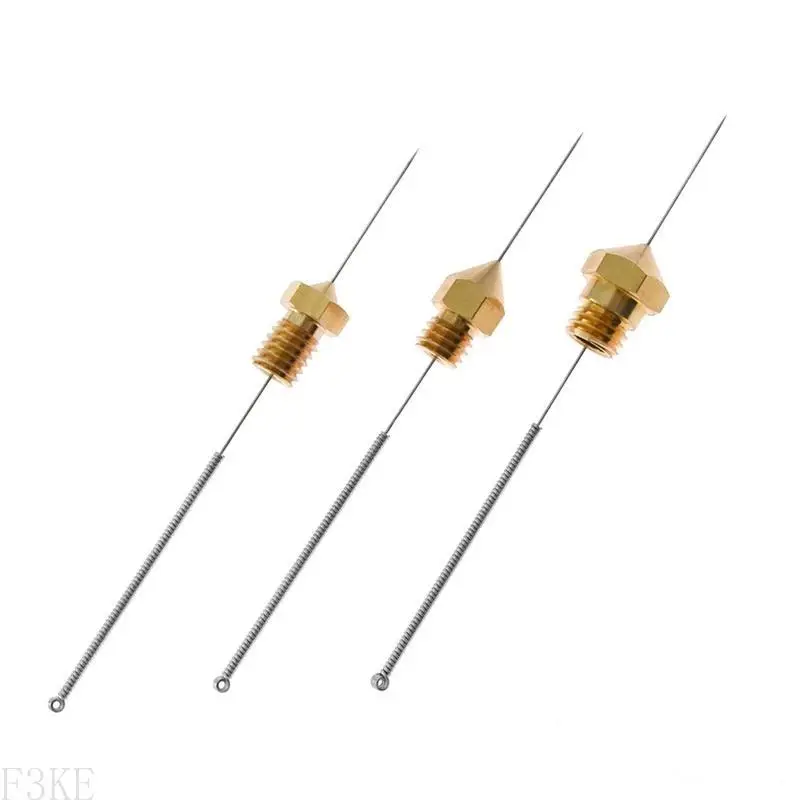0.2-0.4mm Nozzle Cleaning Needles for Printers - alternate angle