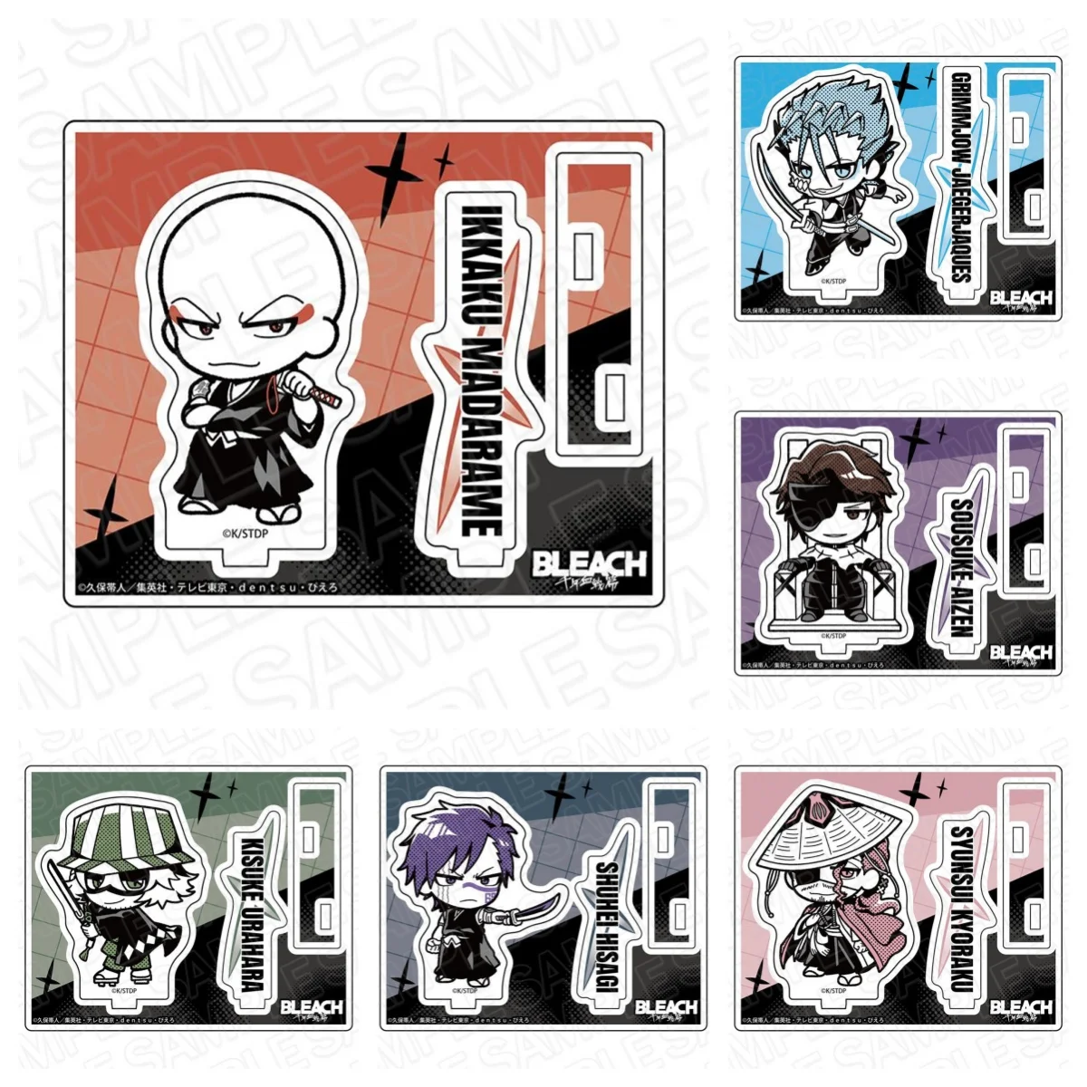 10CM 2025 NEW Anime BLEACH Story Acryl Model Cosplay Charm Tekens Ornament Accesorios Goederen Collectie Geschenken