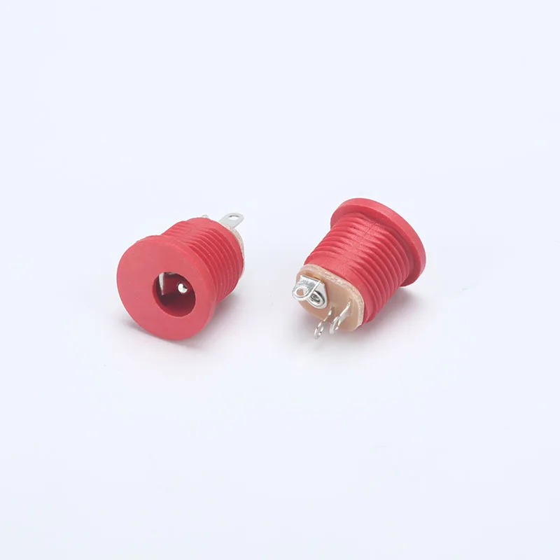 30PCS Barrel Jack 5.5x2.1mm Female DC Power Jack 2.1 X 5.5mm Connector 6V 9V 12V DC Jack Panel Mount for Guitar Effect Pedal