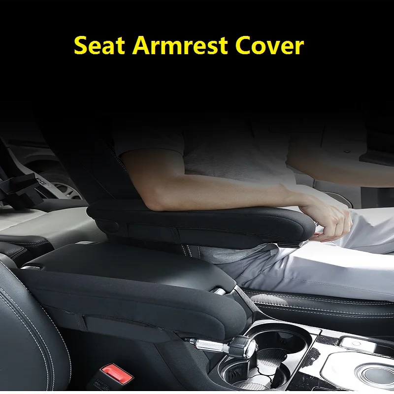 

Car Armrest Box Soft Sponge Fabric Cover Center Protection Console Lid For Land Rover Discovery 4/5 Range Rover Sport Edition