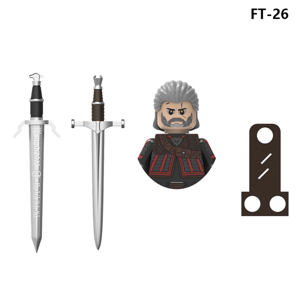 Game The Hollow Knight The Witcher Bricks For Toy Gifts Building Blocks DIY Mini Actiion Figures For Christmas Gifts view 5