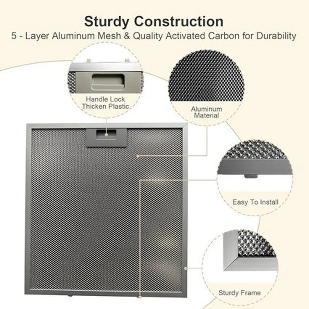 for 5 Layer Aluminum Mesh Filter Grease Filter Cosmo Series Filter WA0575 Range Hood Filter Activated Carbon Material