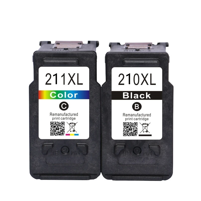 Compatible Ink Cartridge for Canon PG210 CL211 210XL 211XL IP2700 IP2702 MP240 MP250 MP260 MP270 MP320 MP495 MP480 MP490